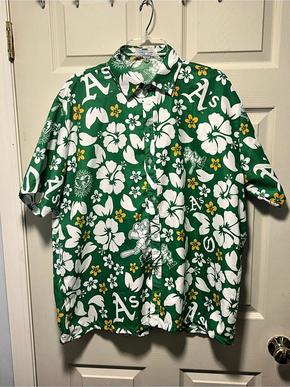 2023 Oakland A’s Hawaiian Shirt Aloha Athletics Stadium Giveaway SGA XL